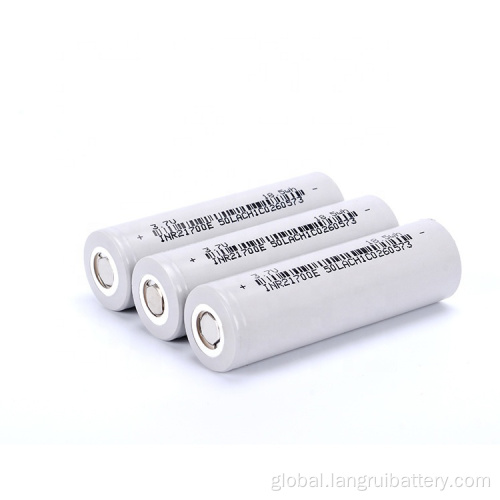  High quality 3.7V 4000mAh 5000mAh li-ion 21700 batteries rechargeable 21700 battery cell Supplier